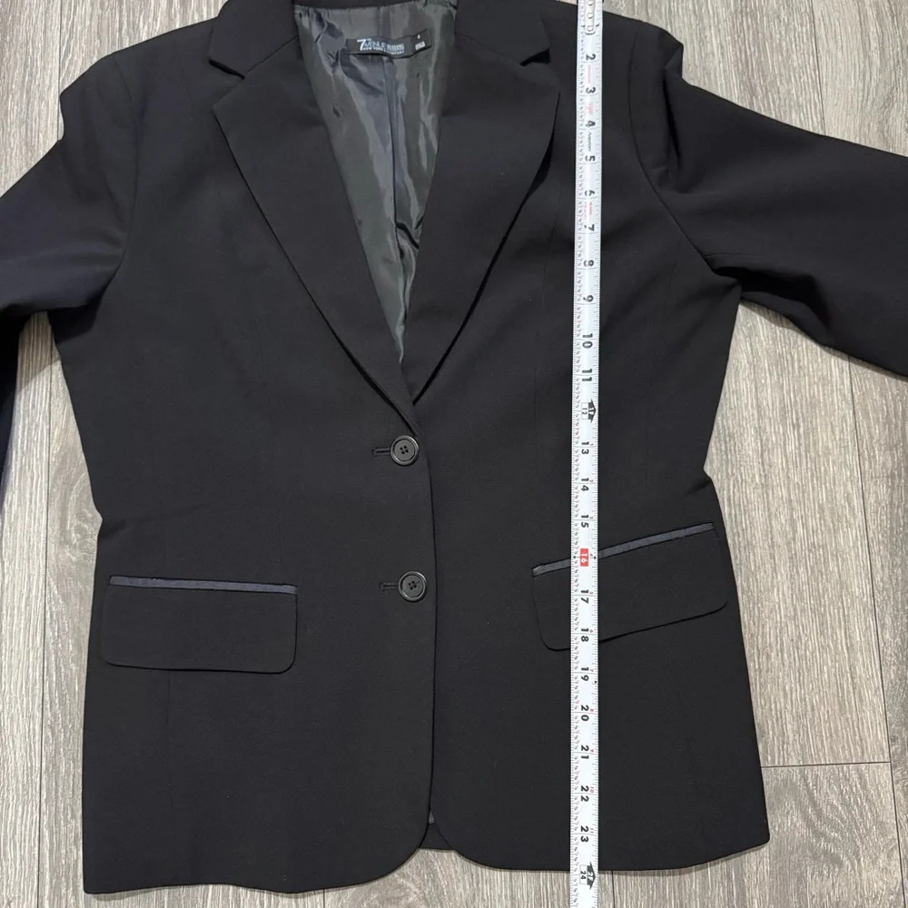 7th Avenue Suiting Collection‎ New York & Company Women Black Suit Jacket Size 6